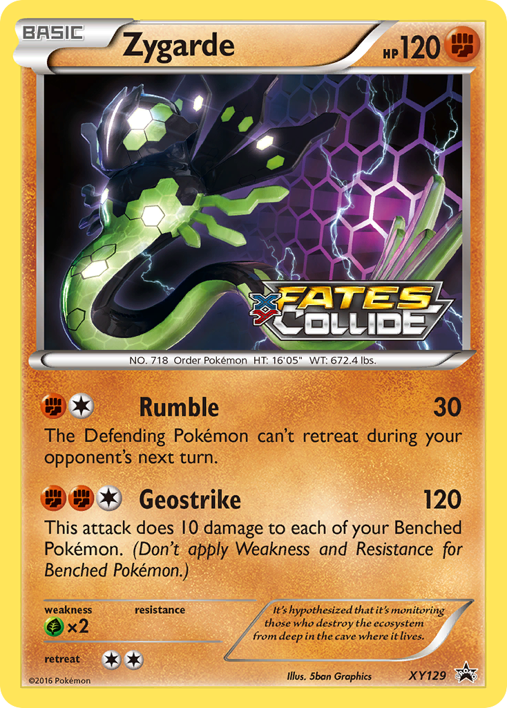 Zygarde (XY129) [XY: Black Star Promos] | The Time Vault CA