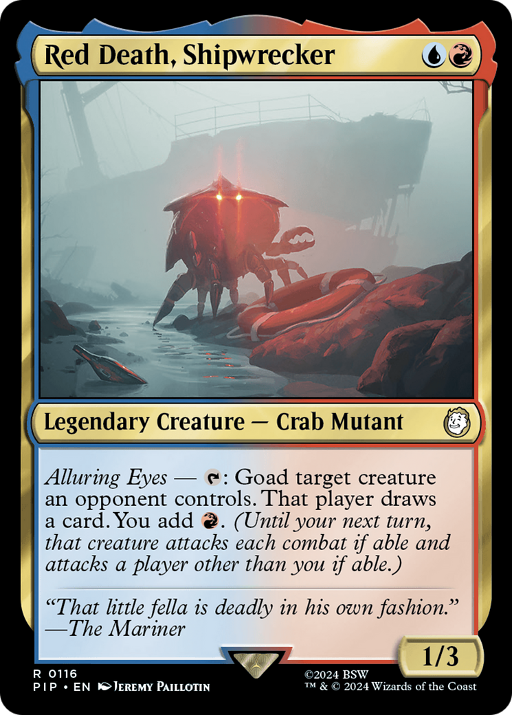 Red Death, Shipwrecker [Fallout] | The Time Vault CA