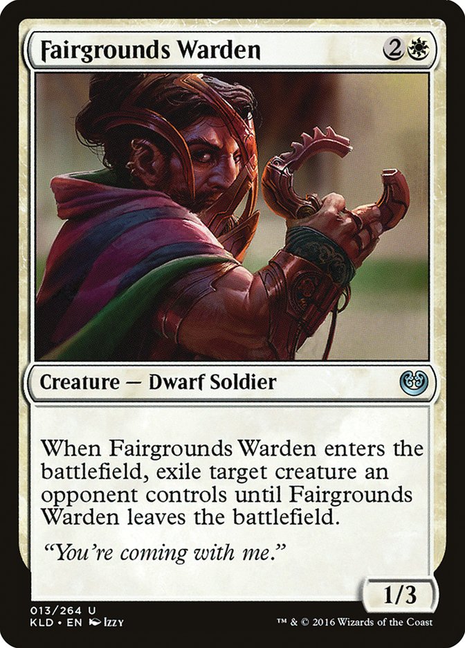 Fairgrounds Warden [Kaladesh] | The Time Vault CA