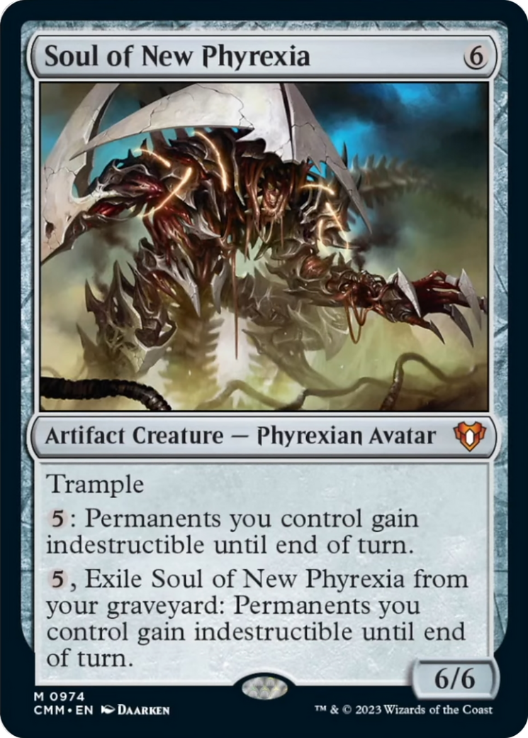 Soul of New Phyrexia [Commander Masters] | The Time Vault CA