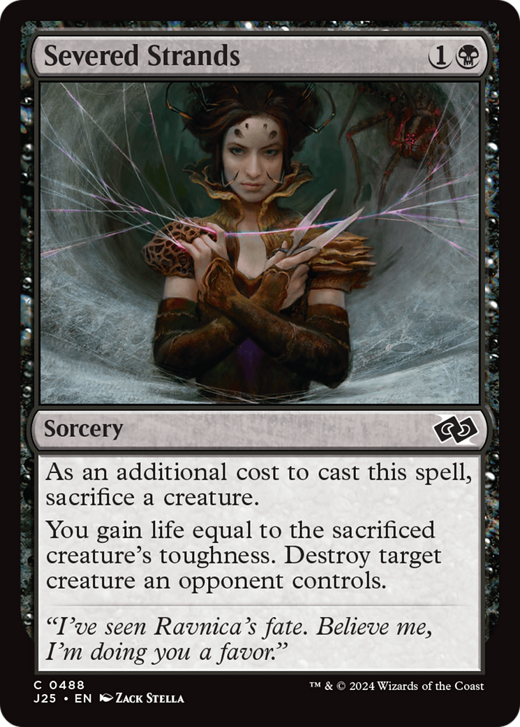 Severed Strands [Foundations Jumpstart] | The Time Vault CA