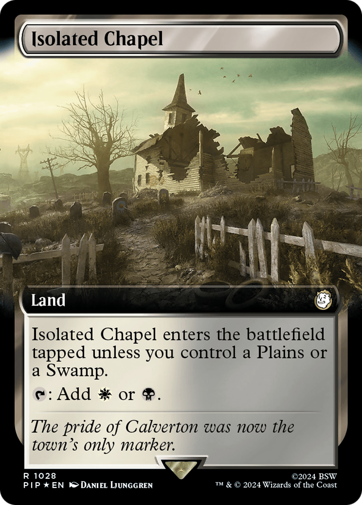 Isolated Chapel (Extended Art) (Surge Foil) [Fallout] | The Time Vault CA