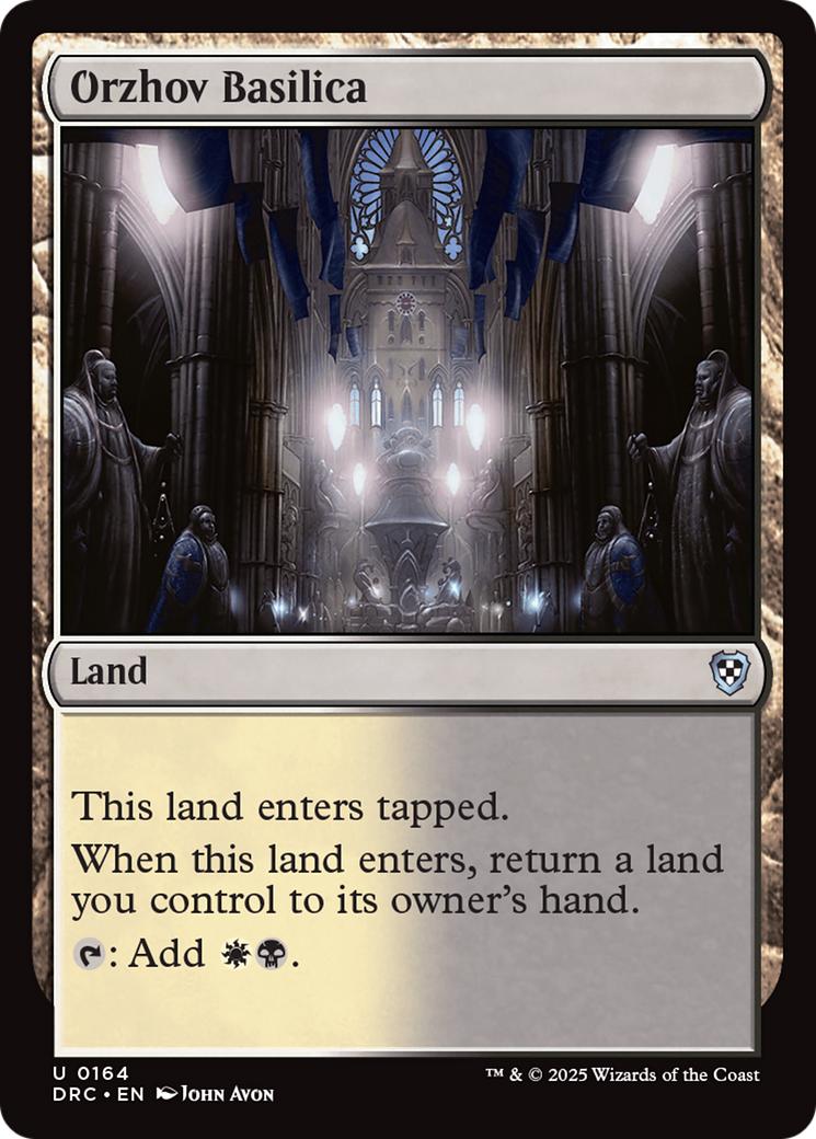 Orzhov Basilica [Aetherdrift Commander] | The Time Vault CA