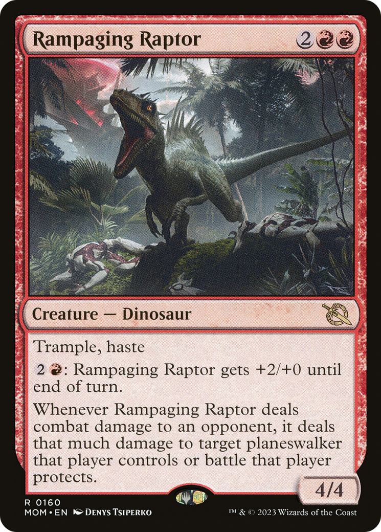 Rampaging Raptor [March of the Machine] | The Time Vault CA