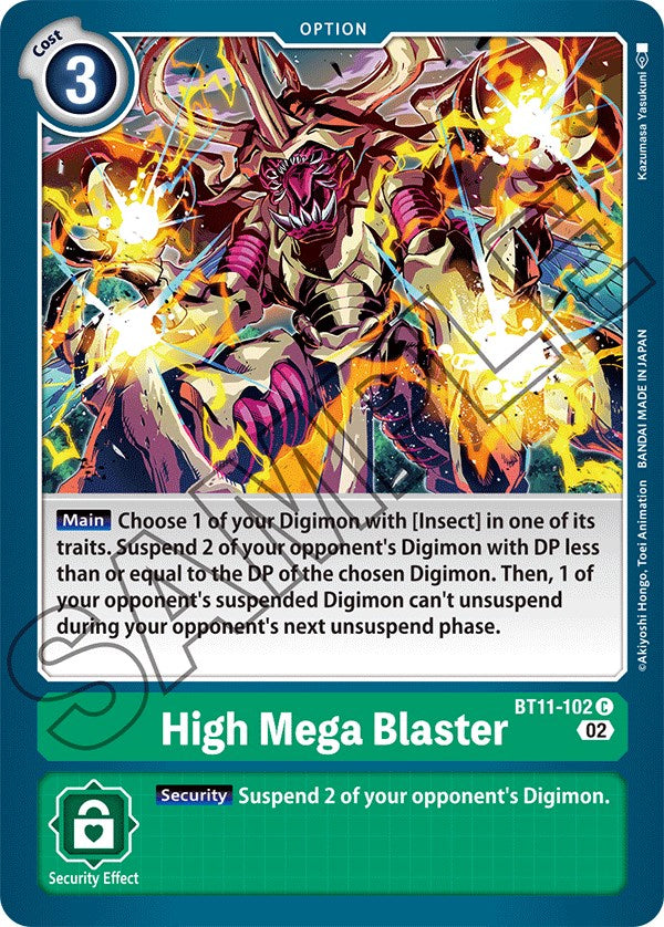 High Mega Blaster [BT11-102] [Dimensional Phase] | The Time Vault CA