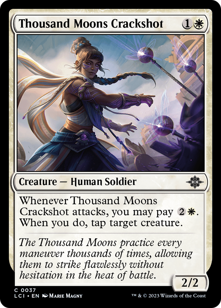 Thousand Moons Crackshot [The Lost Caverns of Ixalan] | The Time Vault CA