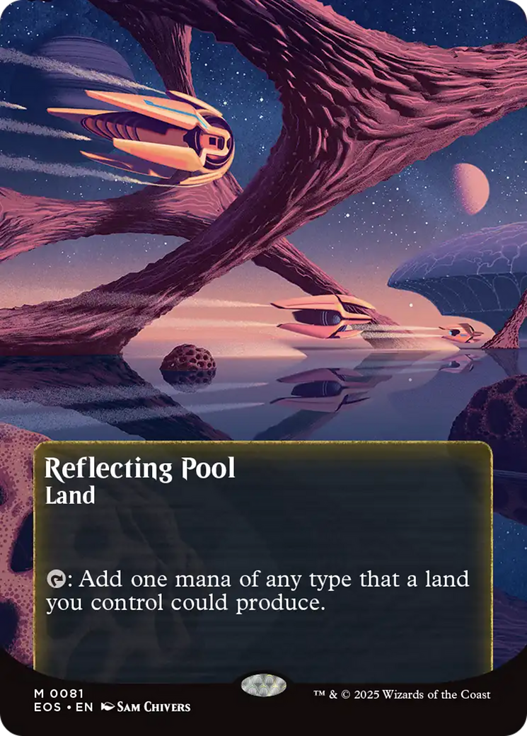 Reflecting Pool (0081) (Borderless) [Edge of Eternities: Stellar Sights] | The Time Vault CA