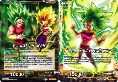 Caulifla & Kale // Kefla, Soul Overflowing (BT7-075) [Assault of the Saiyans] | The Time Vault CA