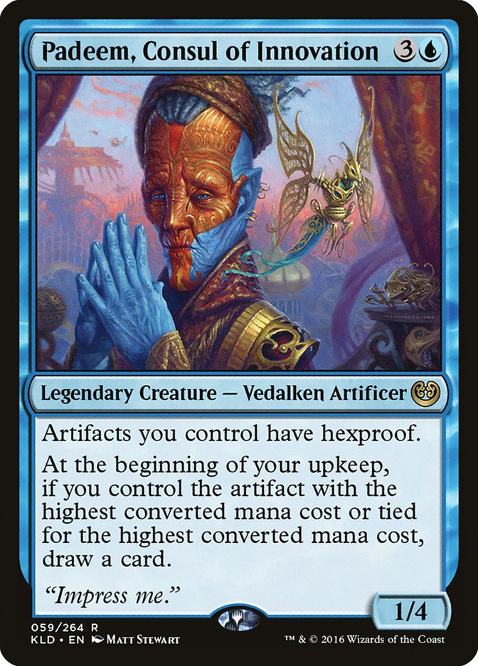 Padeem, Consul of Innovation [Kaladesh] | The Time Vault CA