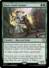 Keen-Eyed Curator [Bloomburrow] | The Time Vault CA