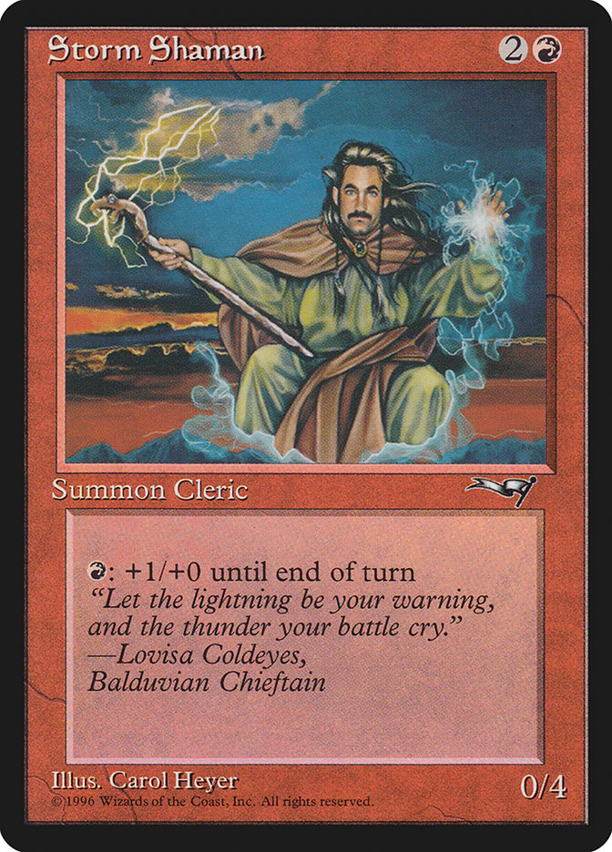 Storm Shaman (Male) [Alliances] | The Time Vault CA