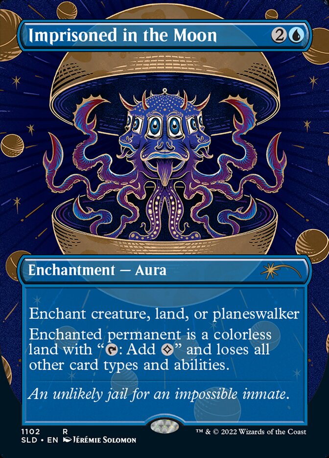 Imprisoned in the Moon (Borderless) [Secret Lair Drop Series] | The Time Vault CA