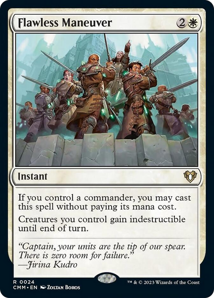 Flawless Maneuver [Commander Masters] | The Time Vault CA