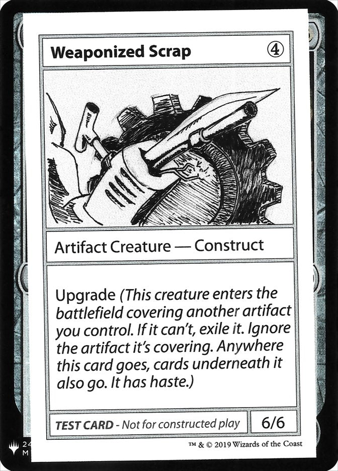 Weaponized Scrap [Mystery Booster Playtest Cards] | The Time Vault CA