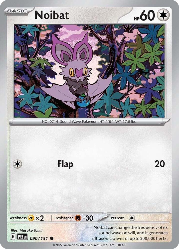 Noibat (090/131) [Scarlet & Violet: Prismatic Evolutions] | The Time Vault CA