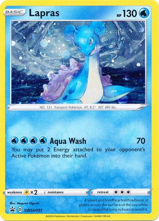 Lapras (SWSH051) [Sword & Shield: Black Star Promos] | The Time Vault CA