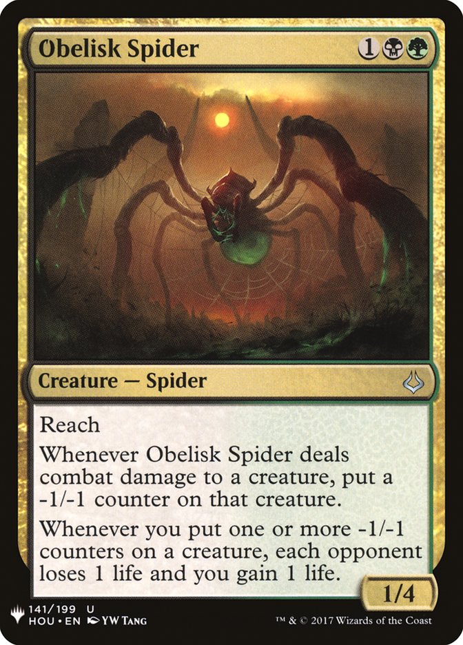 Obelisk Spider [Mystery Booster] | The Time Vault CA