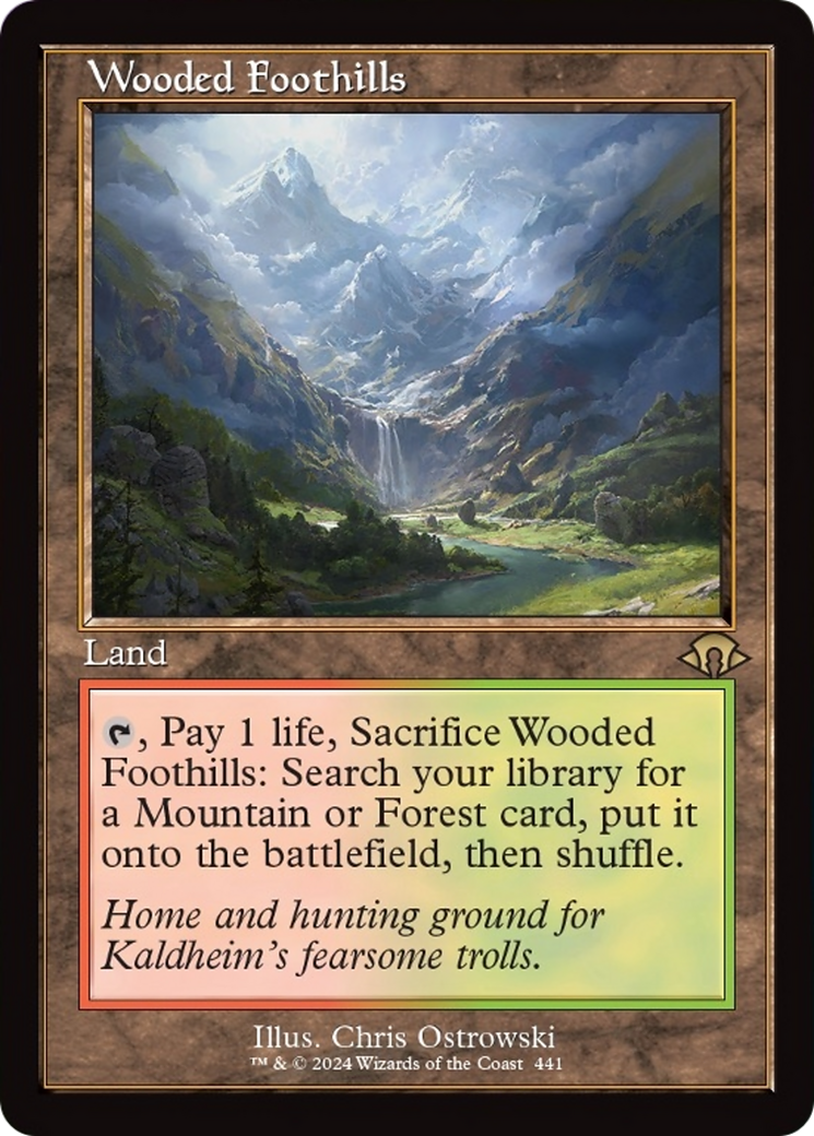 Wooded Foothills (Retro) [Modern Horizons 3] | The Time Vault CA