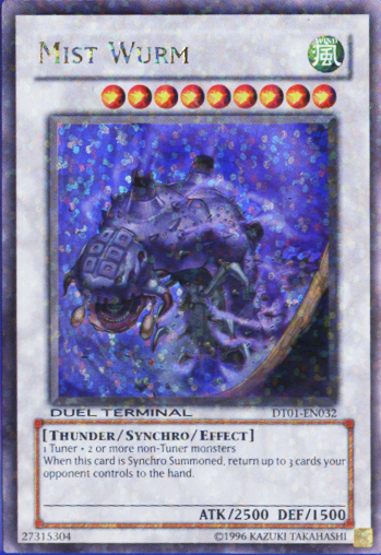 Mist Wurm [DT01-EN032] Ultra Rare | The Time Vault CA