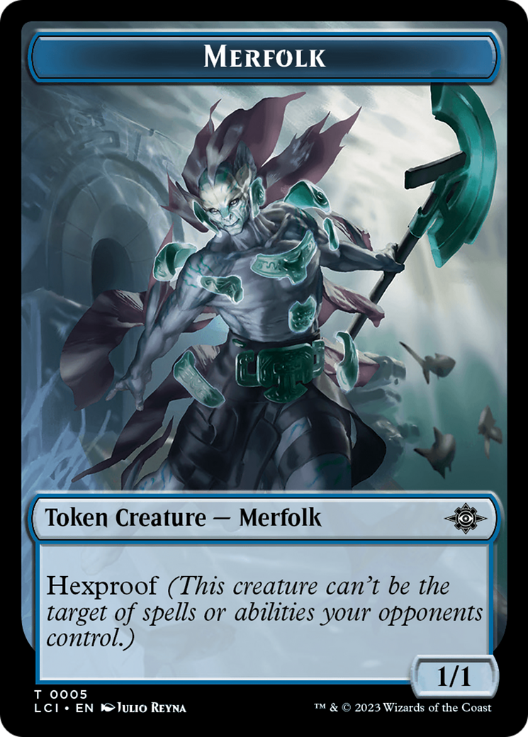 Merfolk Token [The Lost Caverns of Ixalan Tokens] | The Time Vault CA