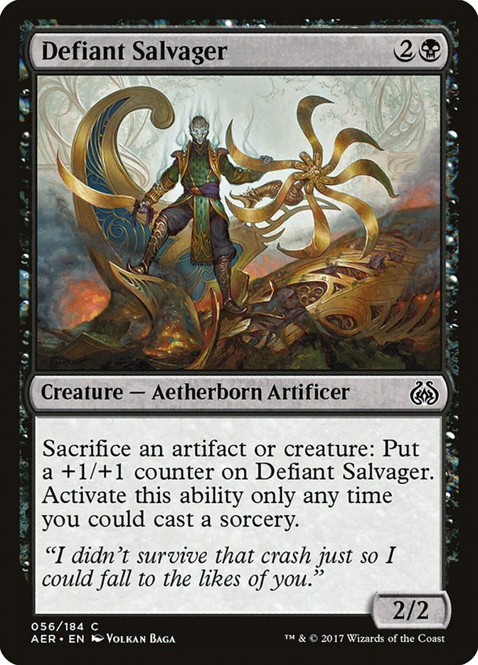 Defiant Salvager [Aether Revolt] | The Time Vault CA
