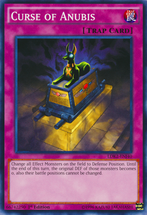 Curse of Anubis [LDK2-ENJ40] Common | The Time Vault CA