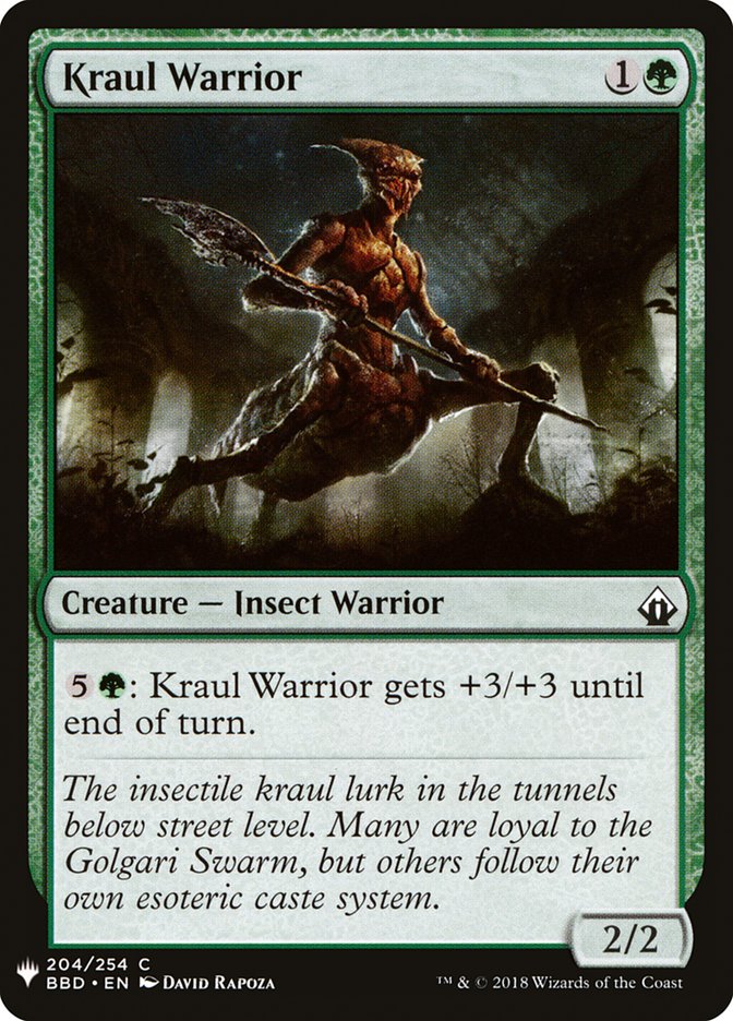 Kraul Warrior [Mystery Booster] | The Time Vault CA