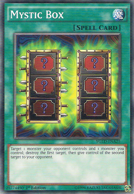 Mystic Box [YGLD-ENA25] Common | The Time Vault CA