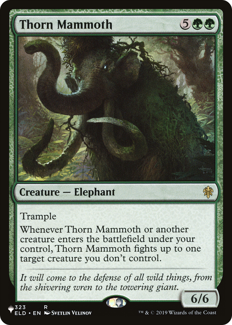 Thorn Mammoth [The List] | The Time Vault CA