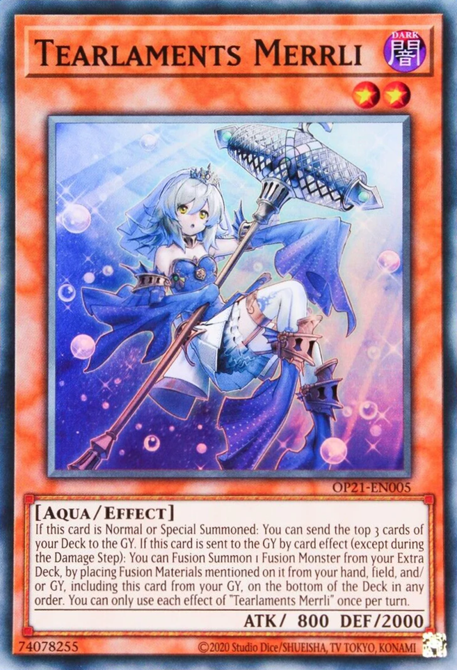 Tearlaments Merrli [OP21-EN005] Super Rare | The Time Vault CA