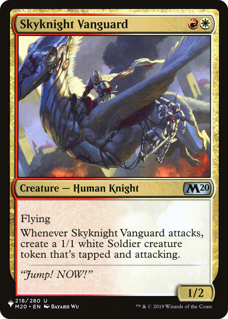 Skyknight Vanguard [The List] | The Time Vault CA