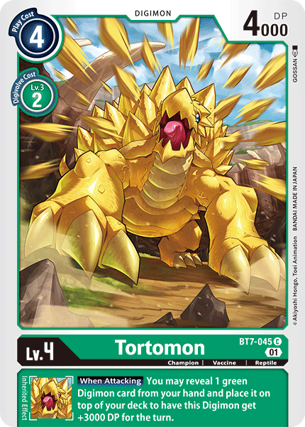 Tortomon [BT7-045] [Next Adventure] | The Time Vault CA