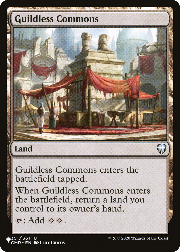 Guildless Commons [The List] | The Time Vault CA