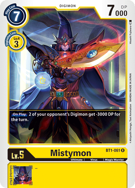 Mistymon [BT1-061] [Release Special Booster Ver.1.0] | The Time Vault CA