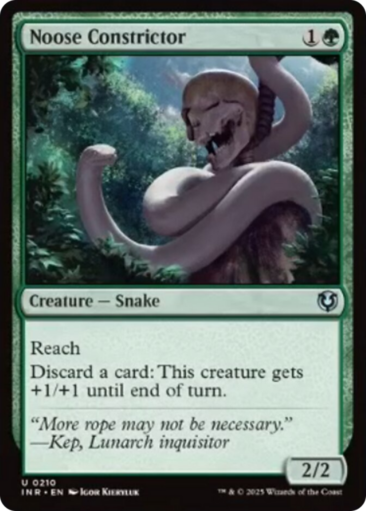 Noose Constrictor [Innistrad Remastered] | The Time Vault CA
