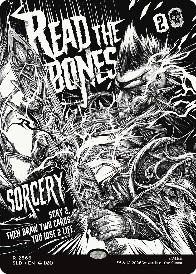 Read the Bones (2566) [Secret Lair Drop Series] | The Time Vault CA