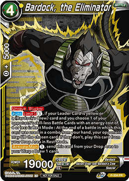 Bardock, the Eliminator (P-334) [Tournament Promotion Cards] | The Time Vault CA