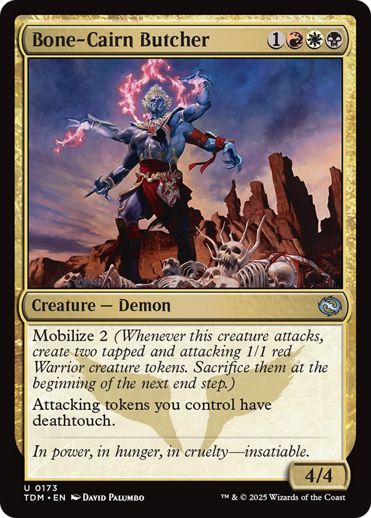 Bone-Cairn Butcher [Tarkir: Dragonstorm] | The Time Vault CA