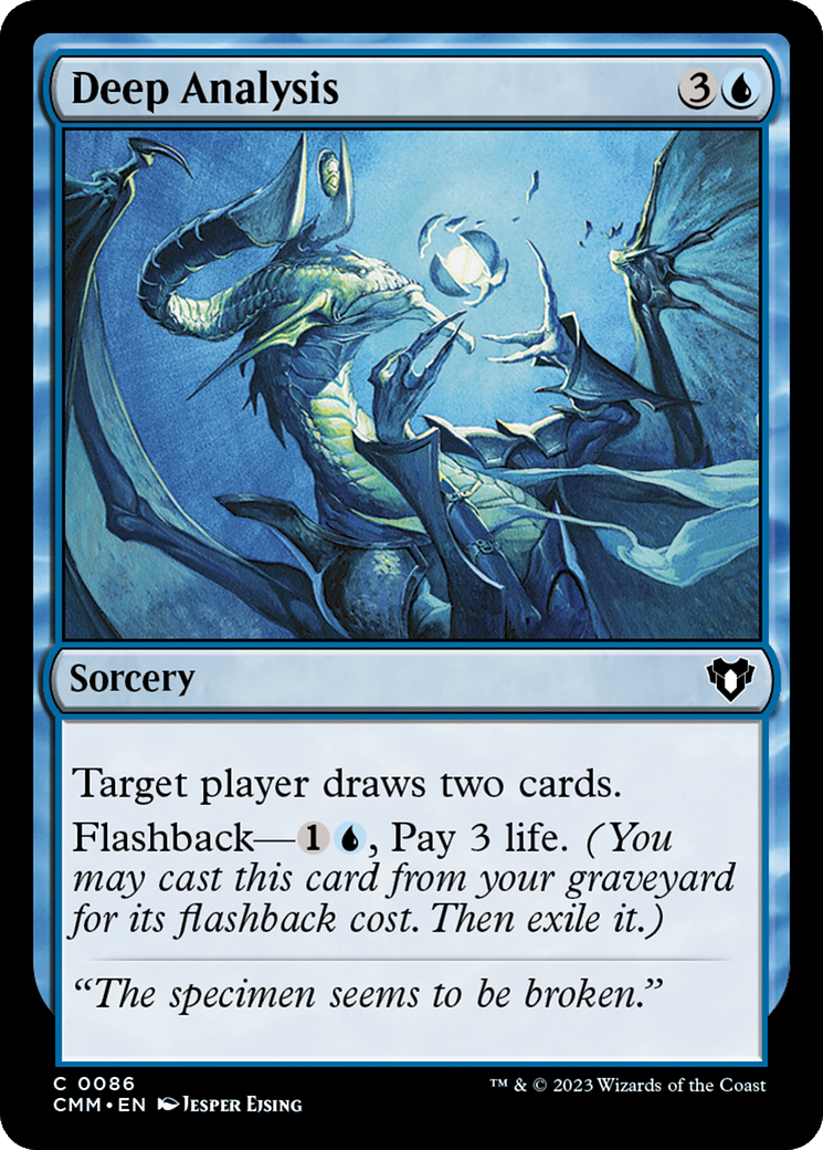 Deep Analysis [Commander Masters] | The Time Vault CA