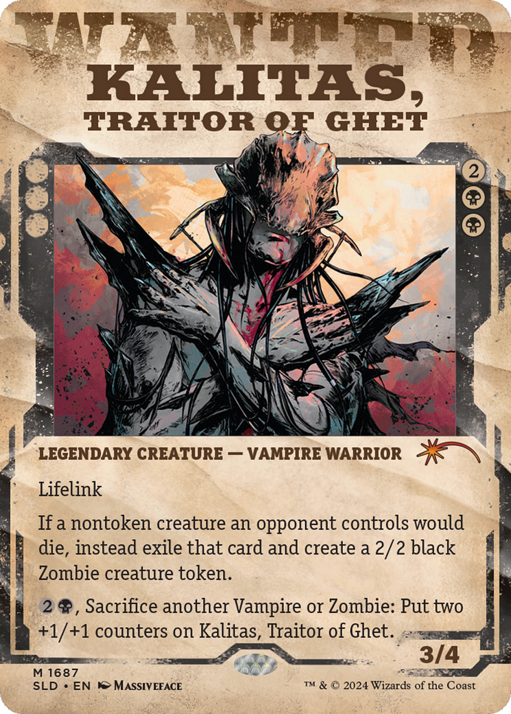 Kalitas, Traitor of Ghet [Secret Lair Drop Series] | The Time Vault CA