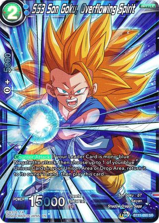 SS3 Son Goku, Overflowing Spirit (BT11-050) [Vermilion Bloodline 2nd Edition] | The Time Vault CA