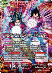 Son Goku & Vegeta // SS4 Son Goku & SS4 Vegeta, In It Together (BT18-001) [Dawn of the Z-Legends] | The Time Vault CA