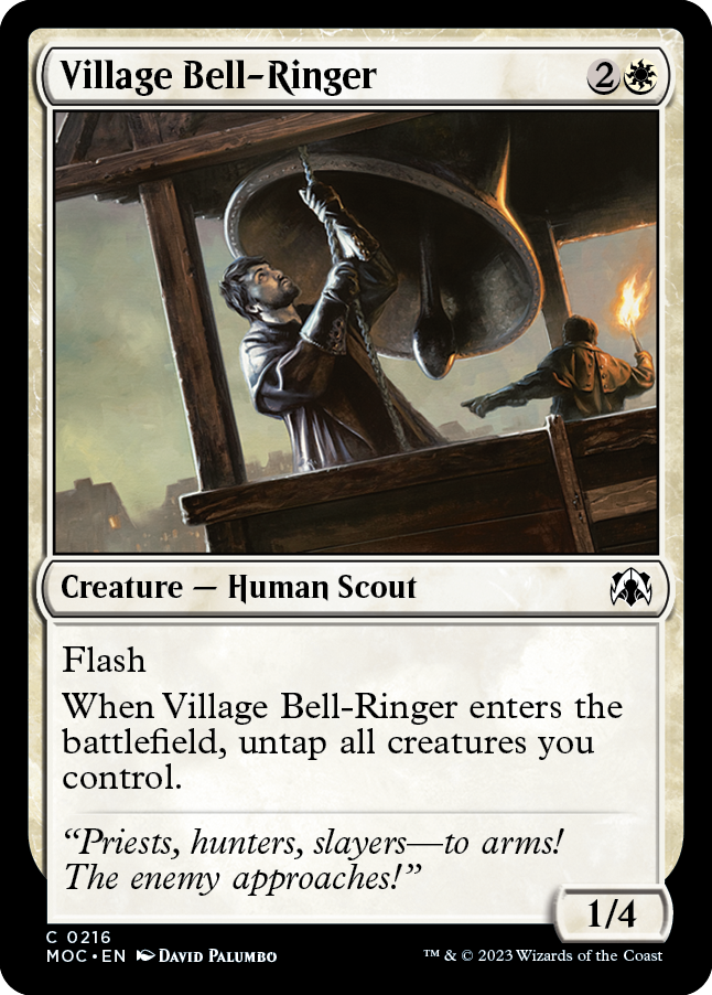 Village Bell-Ringer [March of the Machine Commander] | The Time Vault CA