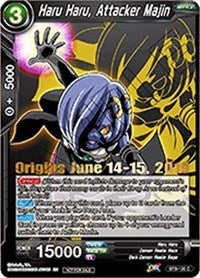 Haru Haru, Attacker Majin (Origins 2019) (BT3-120_PR) [Tournament Promotion Cards] | The Time Vault CA