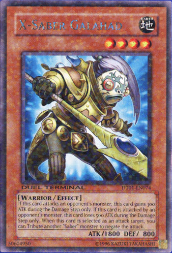 X-Saber Galahad [DT01-EN074] Rare | The Time Vault CA