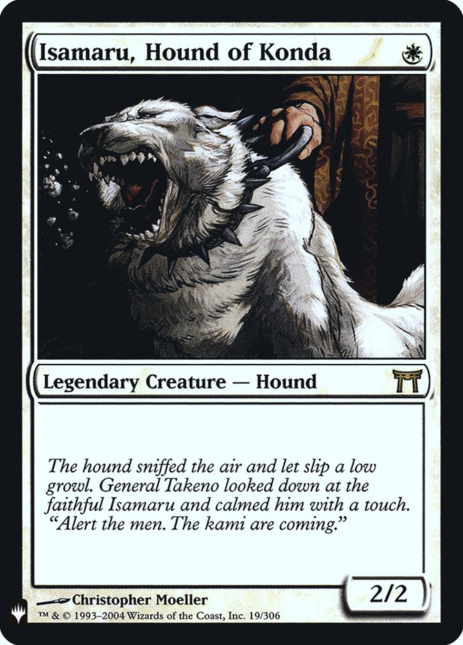 Isamaru, Hound of Konda [Mystery Booster] | The Time Vault CA