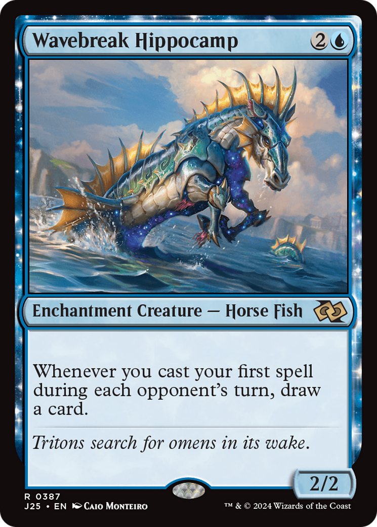 Wavebreak Hippocamp [Foundations Jumpstart] | The Time Vault CA