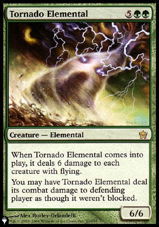 Tornado Elemental [The List] | The Time Vault CA