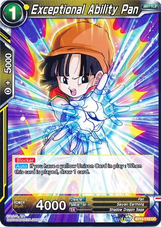 Exceptional Ability Pan (BT11-110) [Vermilion Bloodline] | The Time Vault CA