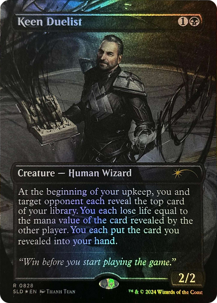 Keen Duelist (Rainbow Foil) [Secret Lair Drop Series] | The Time Vault CA